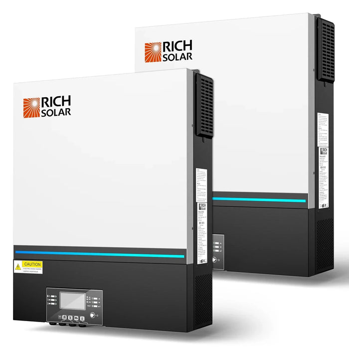 Rich Solar 6500 Watt (6.5KW) 48 Volt Off-Grid Hybrid Solar Inverter