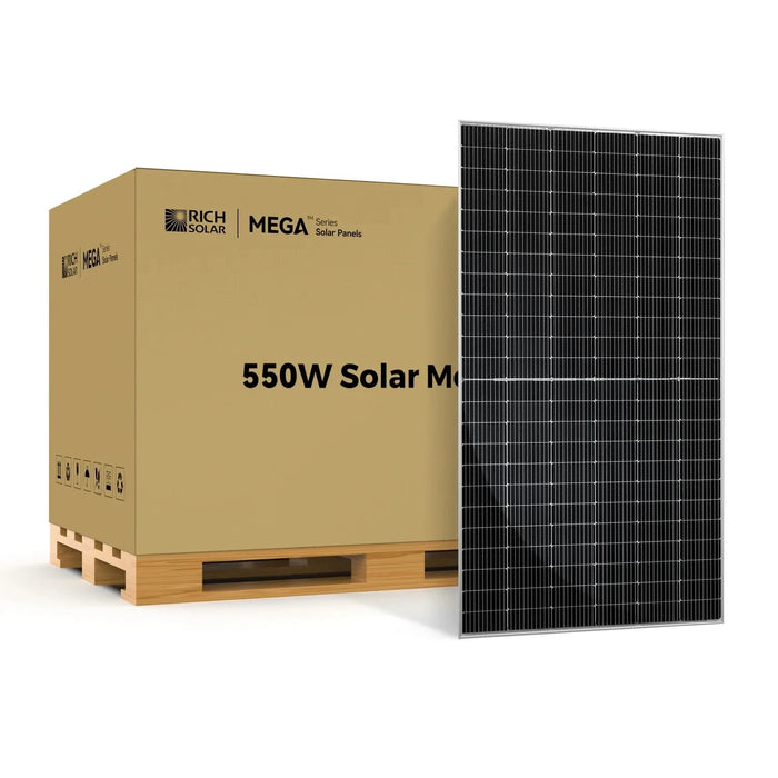 Rich Solar Mega 550 | 550 Watt Rigid Monocrystalline Solar Panel