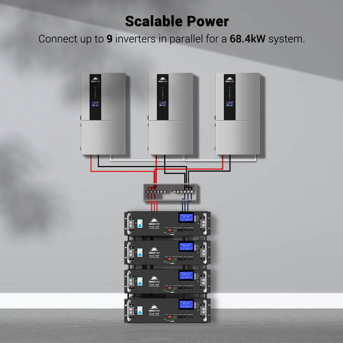 SunGoldPower 11.4KW 48V Split Phase Hybrid Inverter