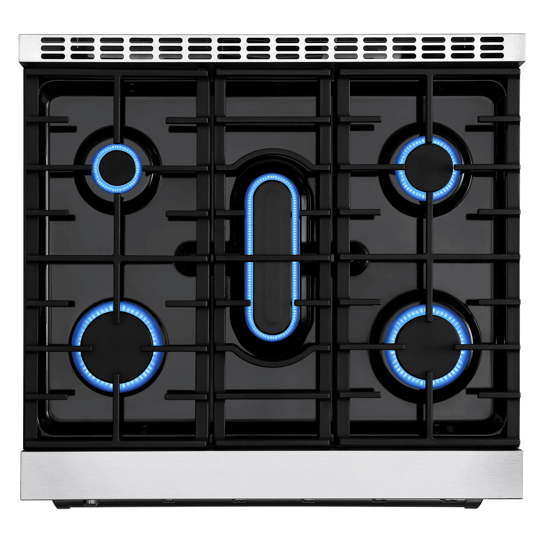 Empava 30GR10 30 In. Pro-Style Slide-in Single Oven Gas Range