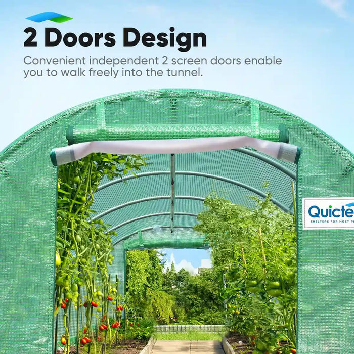 Quictent 25' x 10' x 6.6' Heavy Duty Large Greenhouse