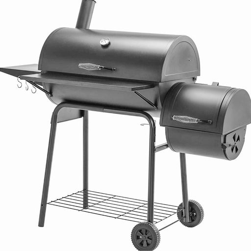 30 Inch Charcoal Grill with Offset Smoker 811 Sq In Cooking Area