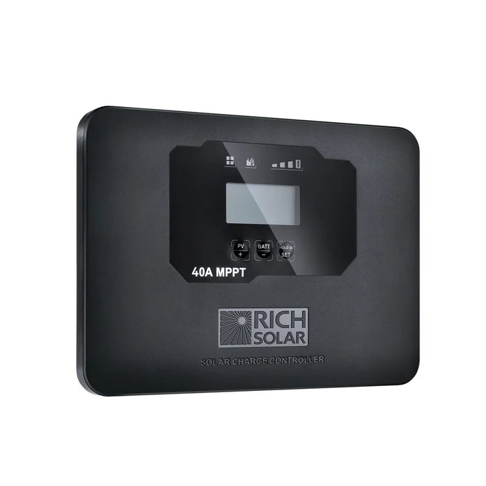 Rich Solar 40 Amp MPPT Flush Mount Solar Charge Controller