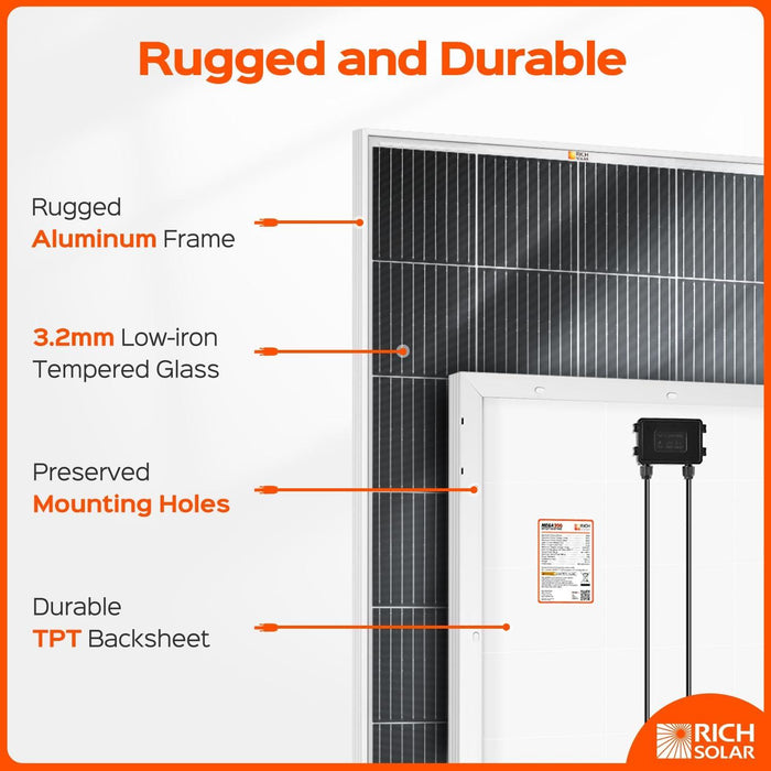 Rich Solar 200 Watt Solar Kit