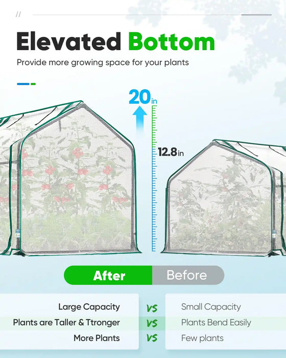 Quictent 71"x 36" x 36" Mini Greenhouse