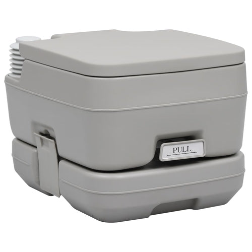 Portable Camping Toilet Gray 2.6+2.6 gal