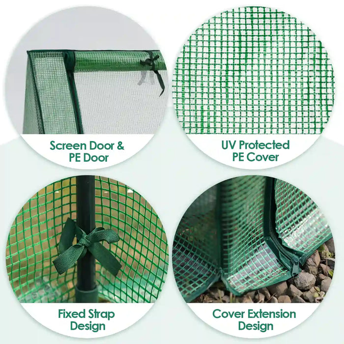 Quictent 95" x 36" x 36" Small Greenhouse