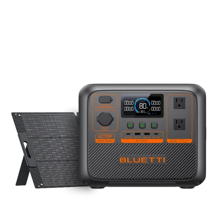BLUETTI AC70P 1000W Portable Power Station