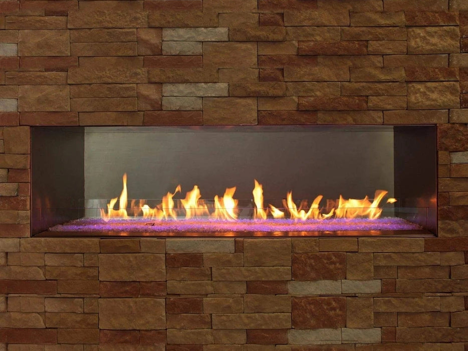 American Hearth Carol Rose Outdoor Linear Gas Fireplace