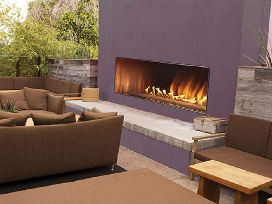American Hearth Carol Rose Outdoor Linear Gas Fireplace