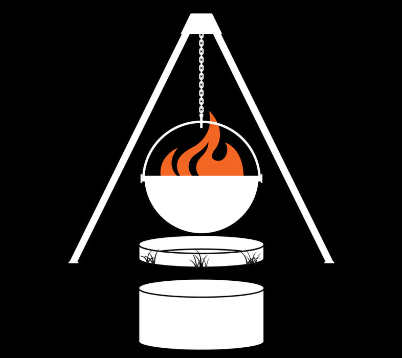 Cowboy Cauldron The Wrangler 36" Fire Pit