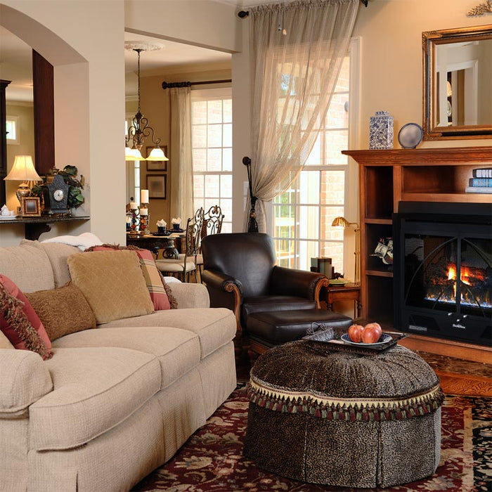 Buck Stove Model 34 Contemporary Vent Free Gas Fireplace