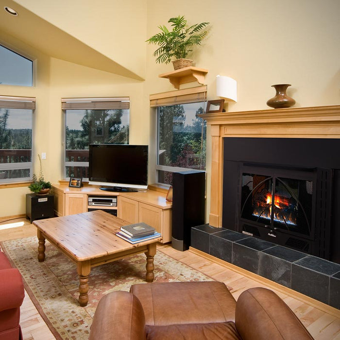 Buck Stove Model 34 Contemporary Vent Free Gas Fireplace