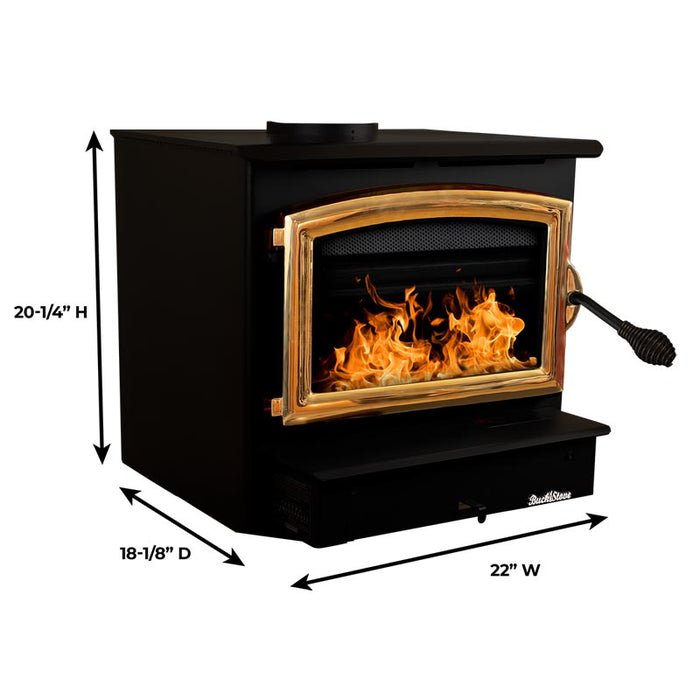 Buck Stove Model 21 Zero Clearance Non-Catalytic Wood Burning Stove
