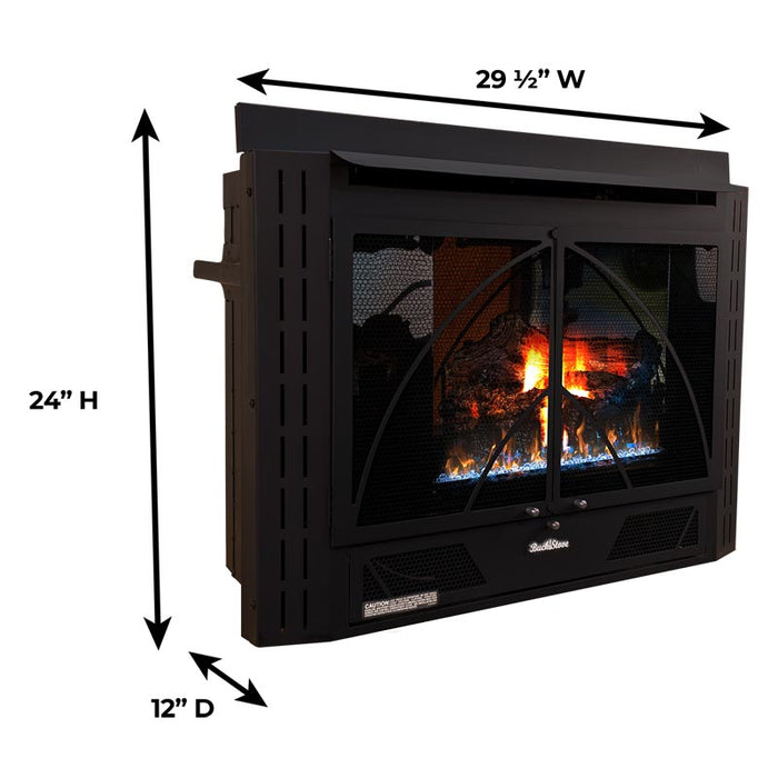 Buck Stove Model 34 Contemporary Vent Free Gas Fireplace