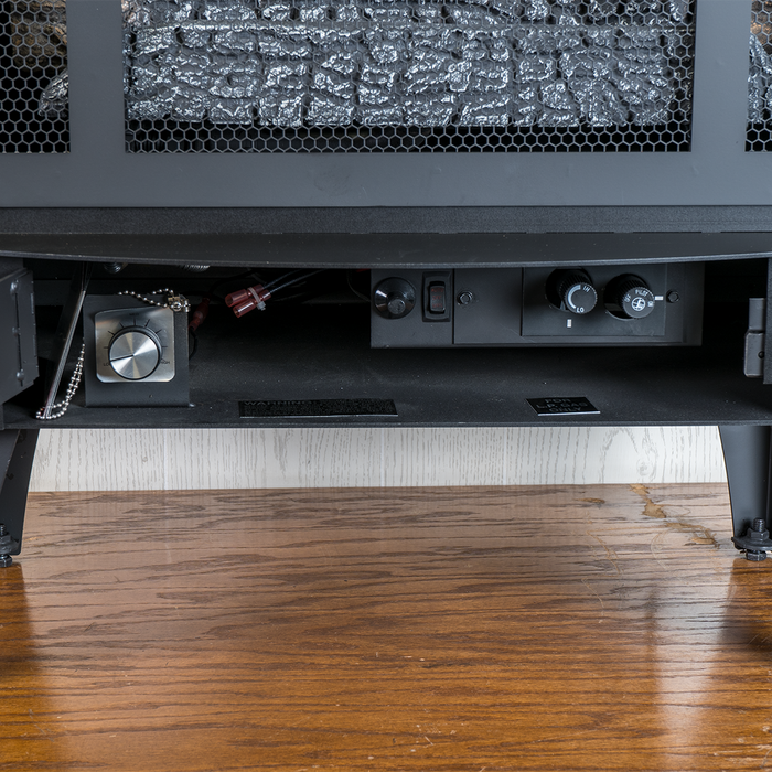 Buck Stove Model T-33 Vent Free Gas Stove with Legs and Blower