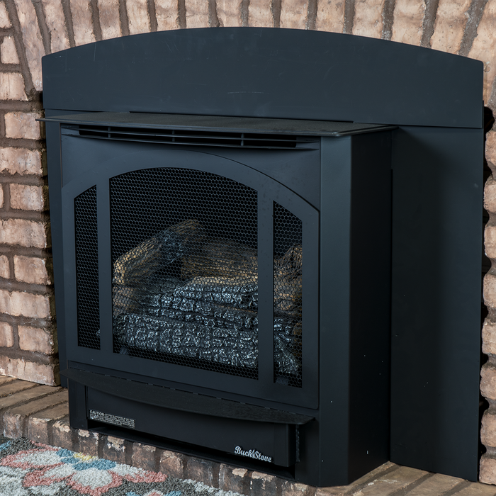 Buck Stove Model T-33 Vent Free Gas Stove with Legs and Blower