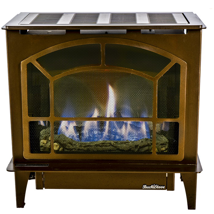 Buck Stove Townsend II Vent Free Steel Gas Stove