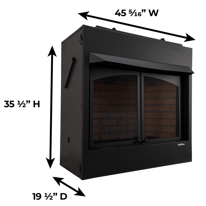 Buck Stove Model ZCBB Vent Free Builder Series Gas Firebox