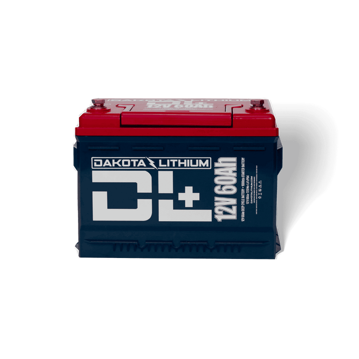 Dakota Lithium DL+ 12V 60Ah Dual Purpose 1000CCA LiFePO4 Battery