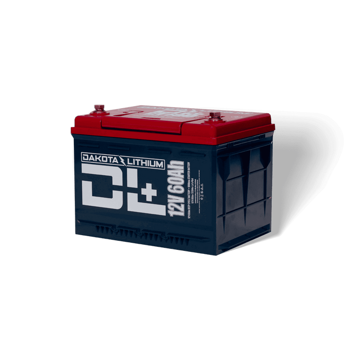 Dakota Lithium DL+ 12V 60Ah Dual Purpose 1000CCA LiFePO4 Battery