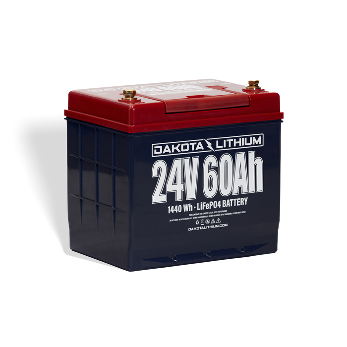 Dakota Lithium 24V 60Ah Deep Cycle LiFePO4 Battery