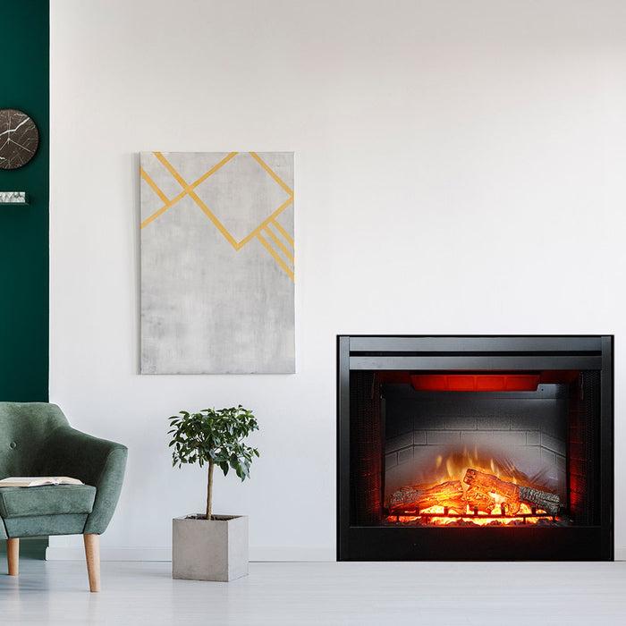 American Hearth Nexfire 39" Traditional Electric Fireplace with Log Set