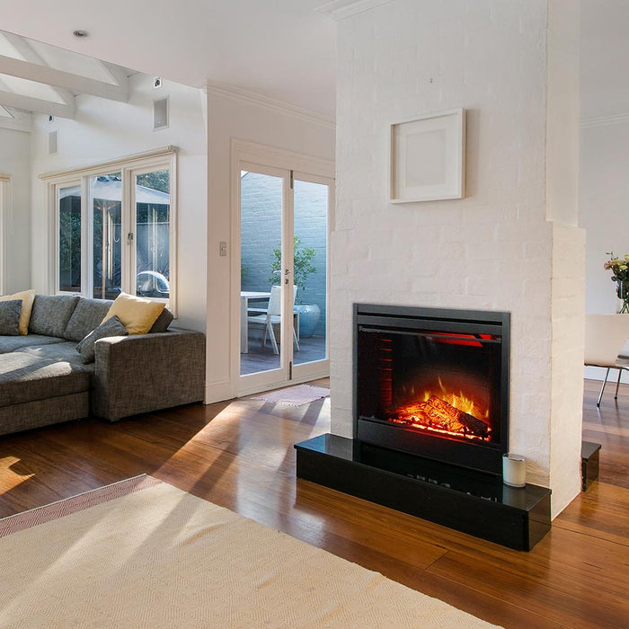 American Hearth Nexfire 39" Traditional Electric Fireplace with Log Set