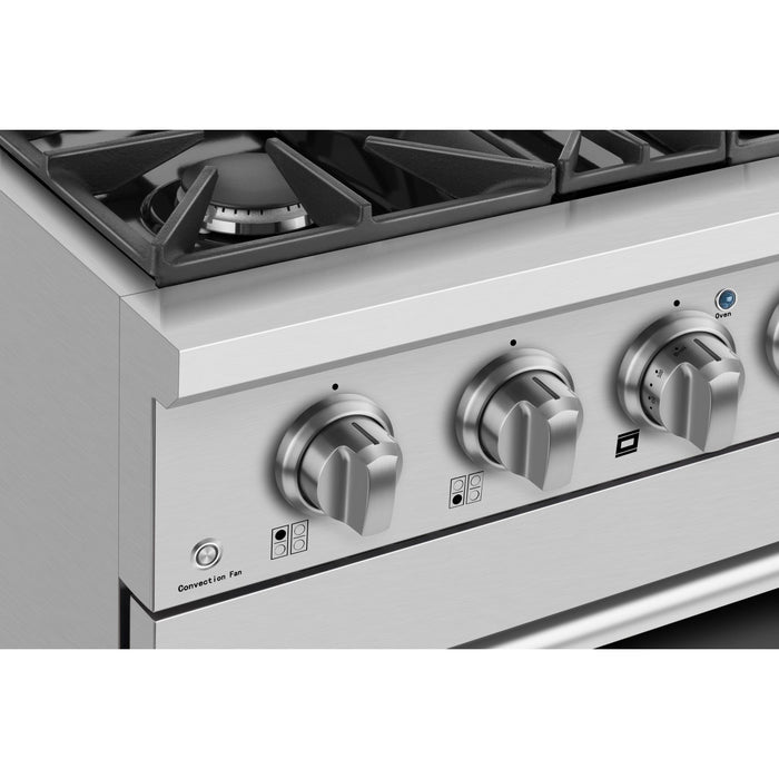 Empava 30GR07 30 in. Pro-Style Slide-In Single Oven Gas Range