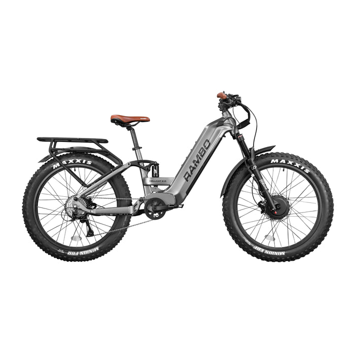 Rambo Hellcat 2.0 1000W All-Wheel Drive Electric Bike
