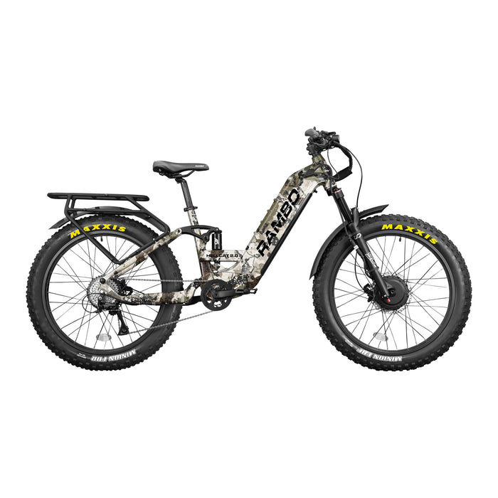 Rambo Hellcat 2.0 1000W All-Wheel Drive Electric Bike
