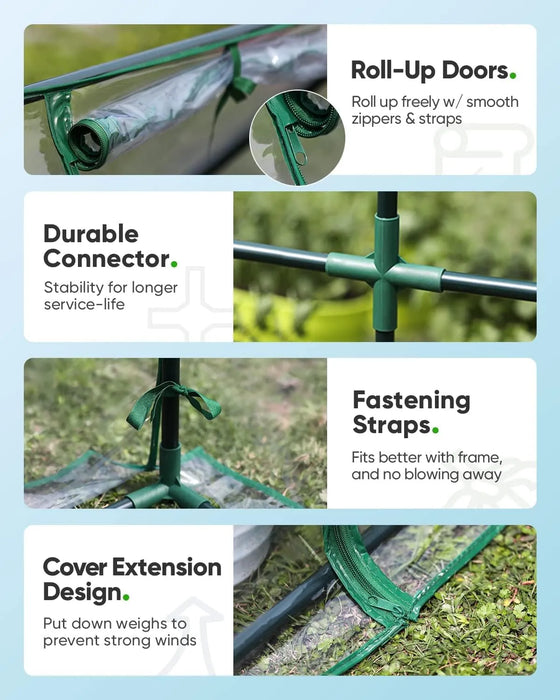 Quictent 71" X 36" X 36" Mini Greenhouse-Clear