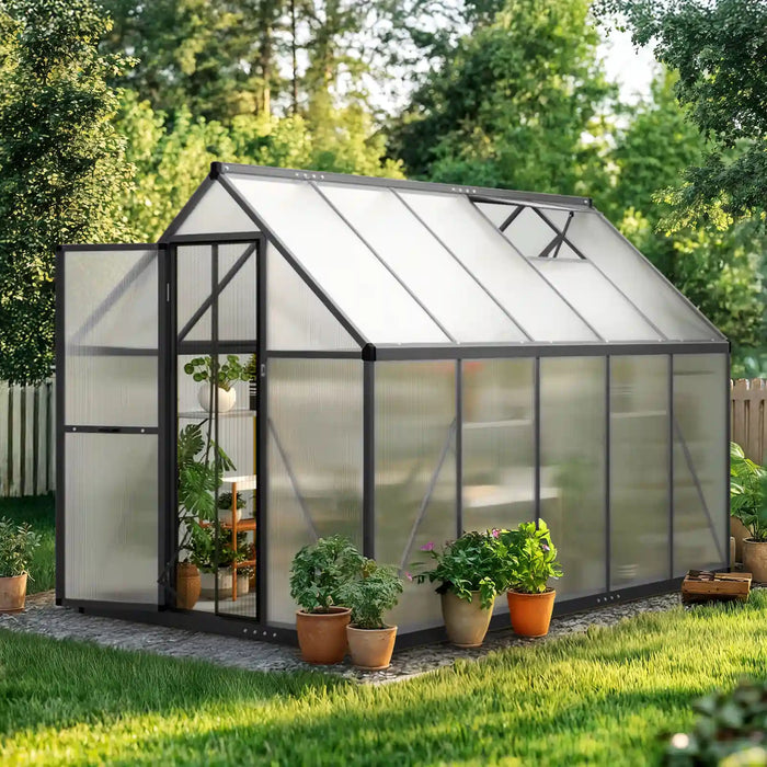 KING BIRD Walk-in Polycarbonate Greenhouse