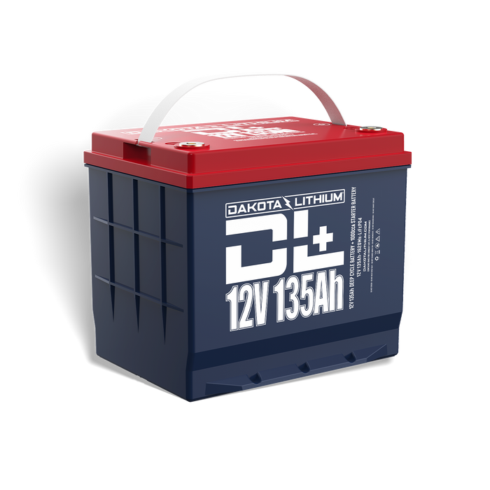 Dakota Lithium DL+ 12V 135Ah Dual Purpose 1000CCA LiFePO4 Battery