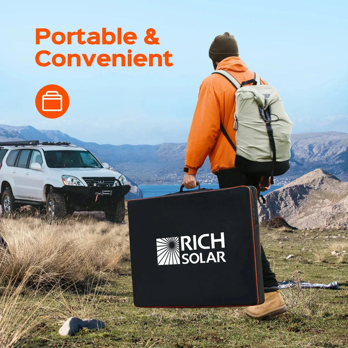 Rich Solar Mega 200 Watt Portable Briefcase Solar Panel