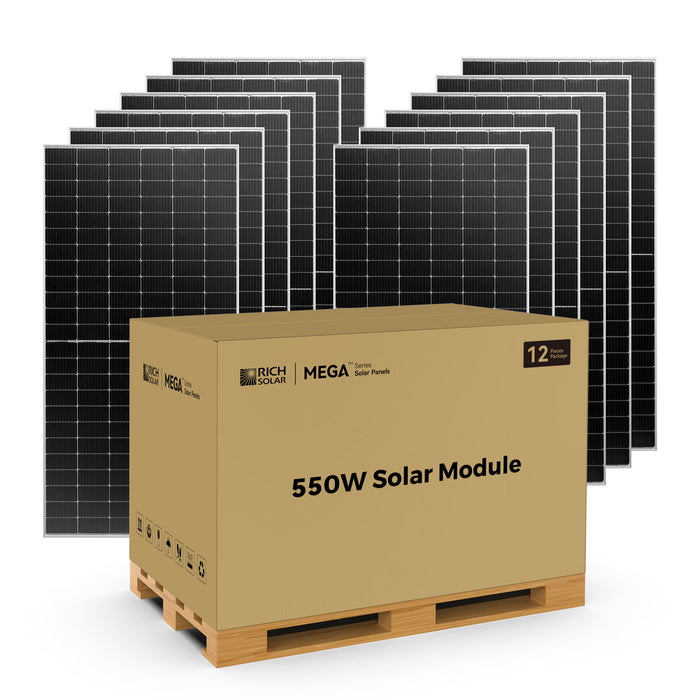 Rich Solar MEGA 550 Bifacial Solar Panel