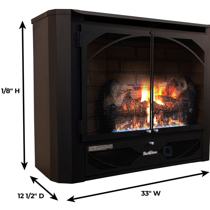 Buck Stove Model 384 Vent Free Gas Stove