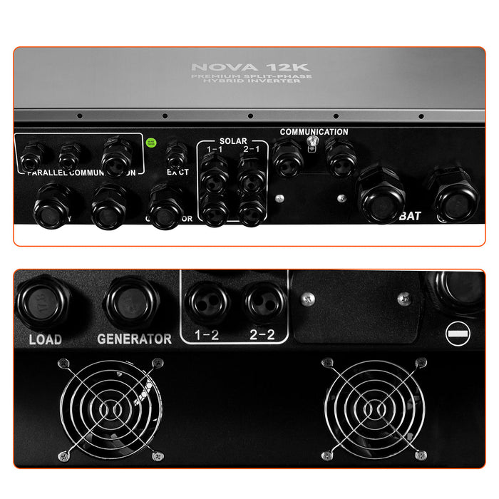 Rich Solar NOVA 12K 48V Split-Phase Hybrid Inverter