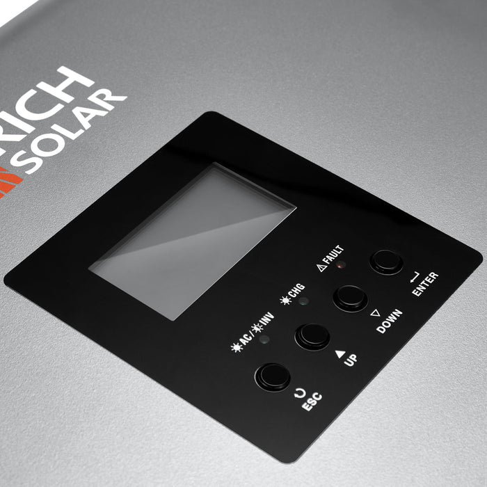 Rich Solar NOVA MAX 3000W Complete Off-Grid Hybrid Solar Inverter