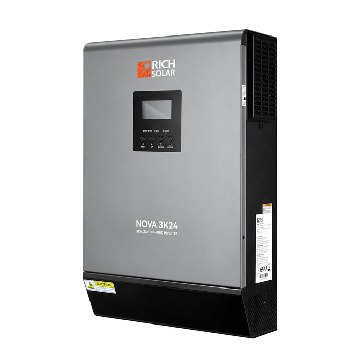 Rich Solar NOVA MAX 3000W Complete Off-Grid Hybrid Solar Inverter