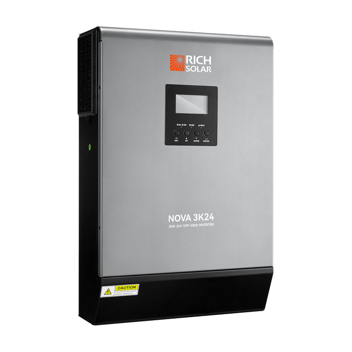 Rich Solar NOVA MAX 3000W Complete Off-Grid Hybrid Solar Inverter