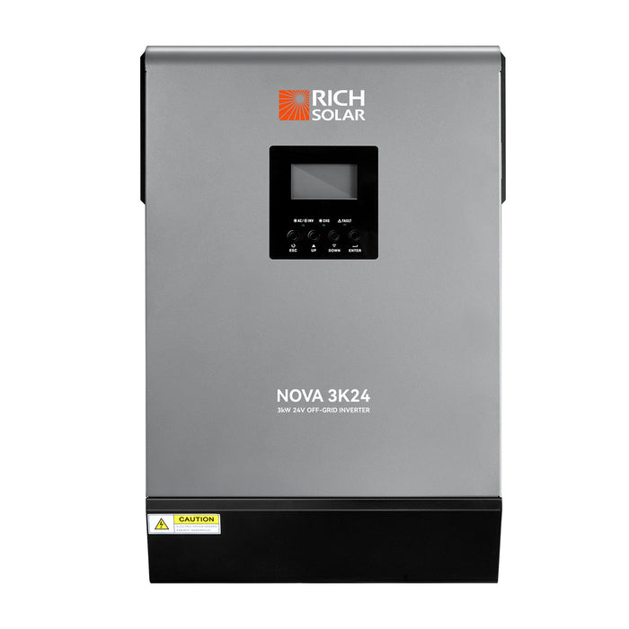 Rich Solar NOVA MAX 3000W Complete Off-Grid Hybrid Solar Inverter
