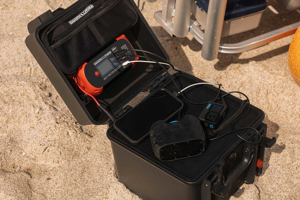 Dakota Lithium Powerbox+ 60 Waterproof Power Station, DL+ 12V 60Ah Battery Included