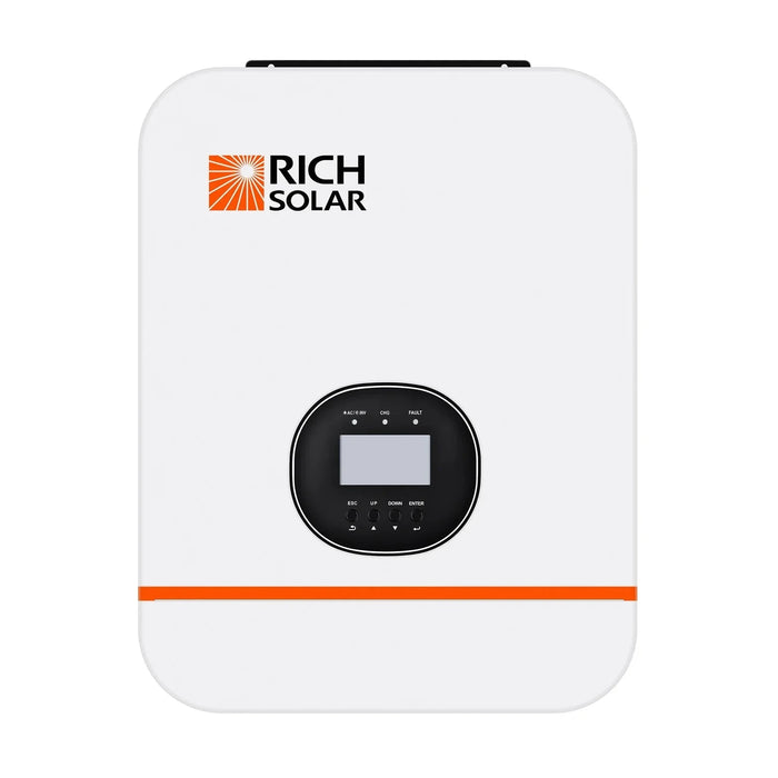 Rich Solar 3000 Watt (3kW) 48 Volt Off-Grid Hybrid Solar Inverter