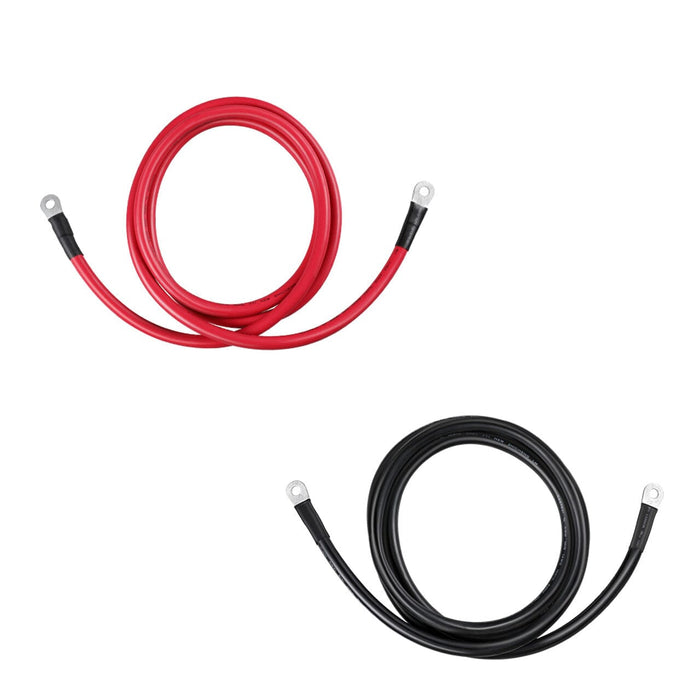 Renogy Battery Inverter Cables for 3/8 in Lugs