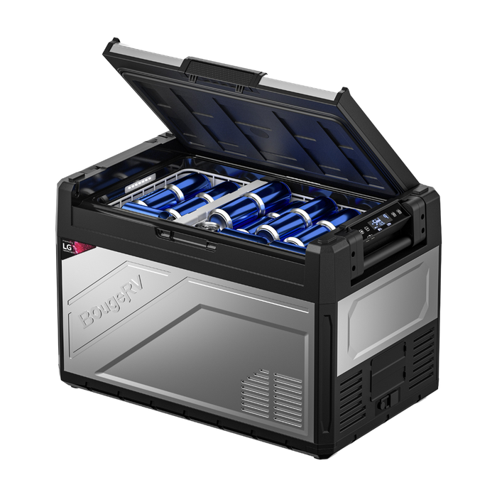 BougeRV Rocky 55QT Dual Zone 12V Portable Fridge