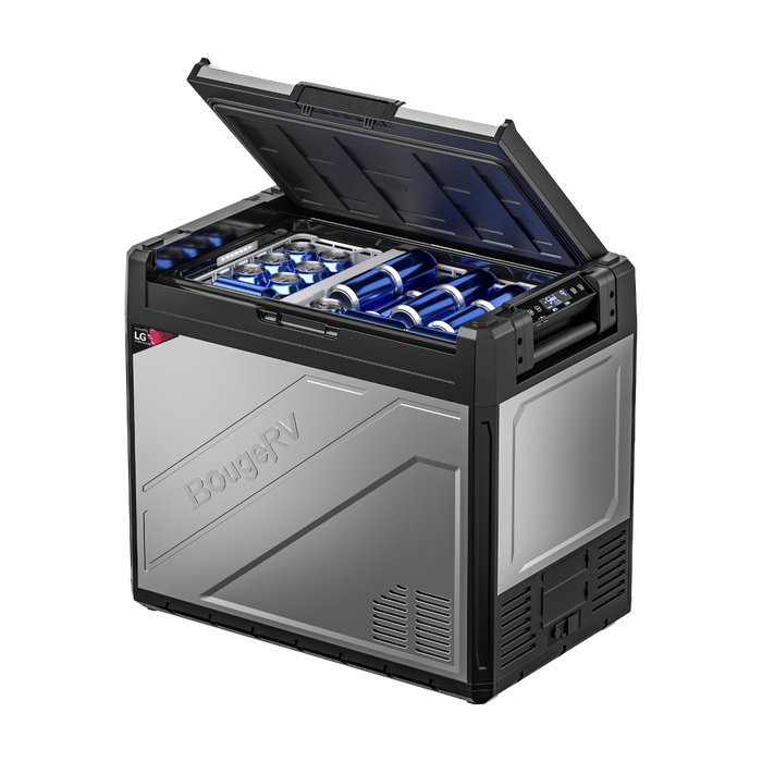 BougeRV Rocky 81QT Dual Zone 12V Portable Fridge