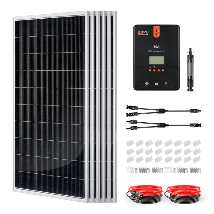 Rich Solar 400W-1600W RV & Camping Solar Kit