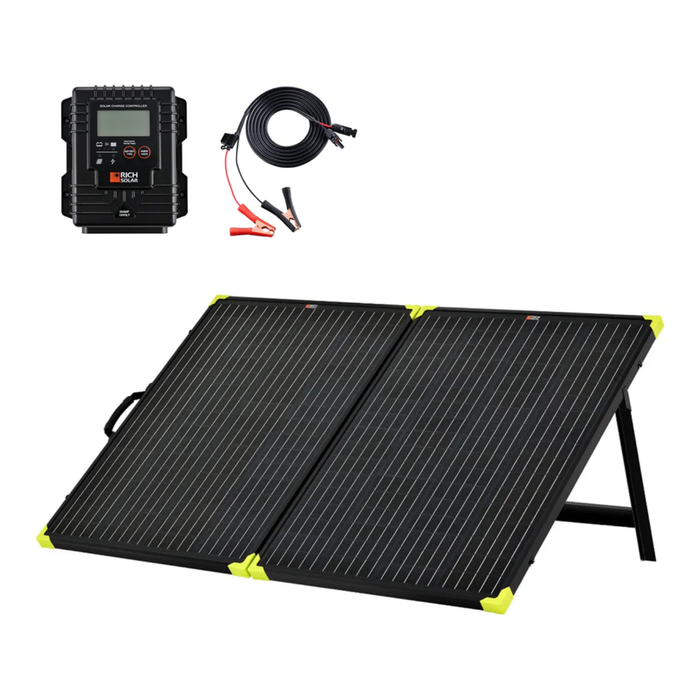 Rich Solar Mega 200 Watt Briefcase Portable Solar Charging Kit