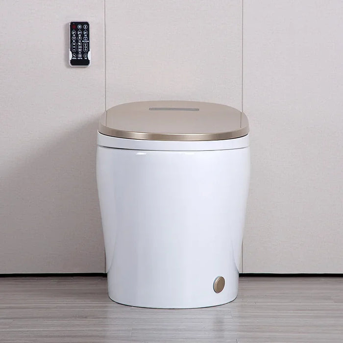 Sanitary Ware Composting Portable Smart Automatic Piss Siphon Flushing